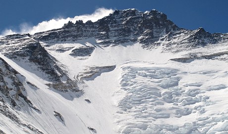 Vstup Radka Jaroe na Lhotse.