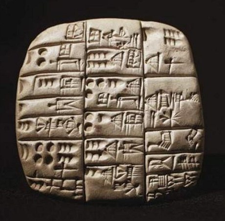 Kulturní a stavební památka z Mezopotámie (ilustraní foto)