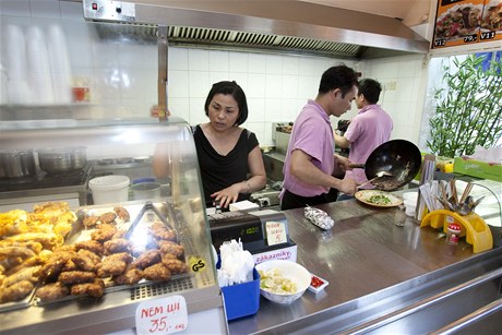 Nenápadná vinohradská vývaovna Pho Vietnam