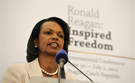 Prahu navtívila bývalá americká ministryn Condoleezza Riceová