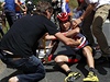 2011 Tour de France: tvrdý pád Jaroslava Popovye.