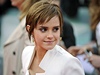 Pedstavitelka Hermiony Emma Watsonová na svtové premié posledního dílu Harryho Pottera v Londýn