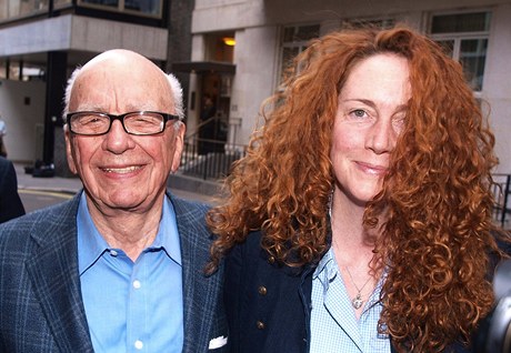 Rupert Murdoch a Rebekah Brooksová