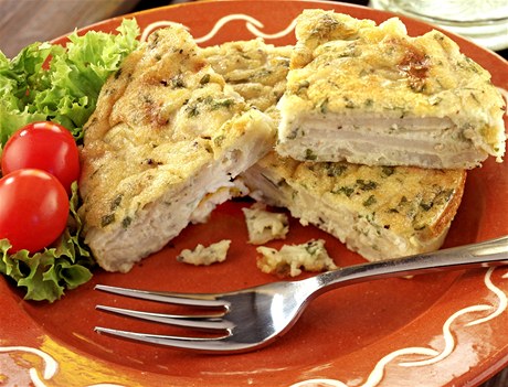 Francouzsk specialita: slan kol z kehkho tsta - quiche