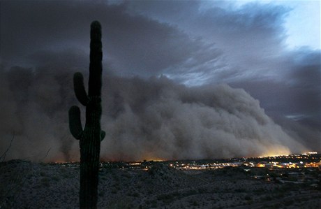 Písená boue ve stát Arizona