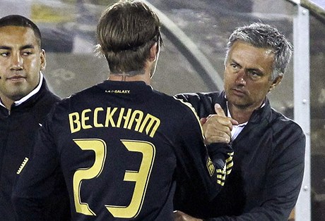 Beckham a Mourinho.