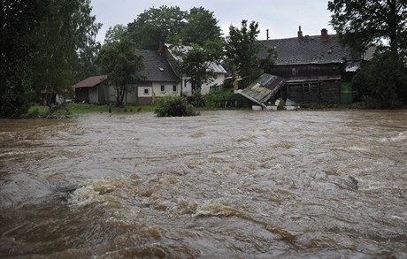 Rozvodnná íka Smdá v Raspenav na Liberecku