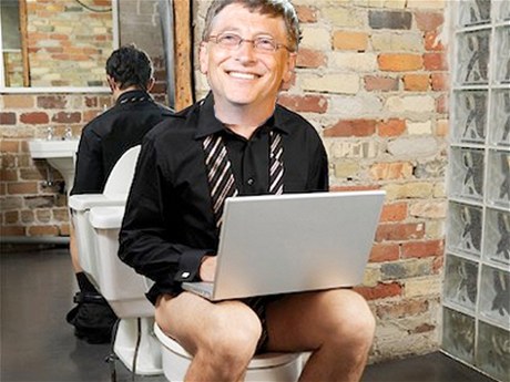 Bill Gates chce vyvinout novou toaletu.