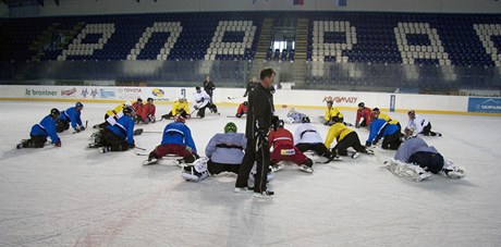 HC Lev Poprad zaal trénovat na sezonu v KHL.