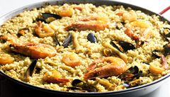 Tradiní panlská paella