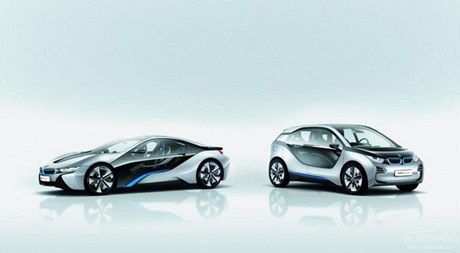 BMW i3 a BMW i8