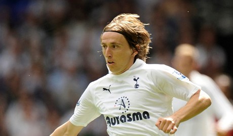 Luka Modri, hvzda Tottenhamu.
