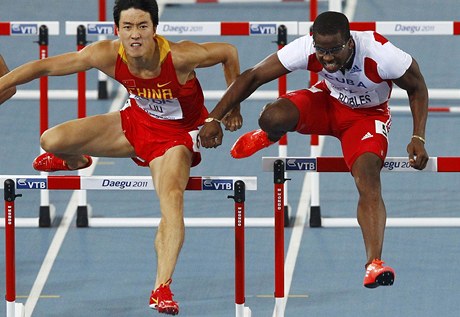 Liu Xiang a Robles.