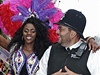 Hlídkující stráníci mají z karnevalu radost