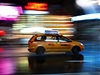 Taxík na Times Squaresnad jet staí cestujícího odvést vas 