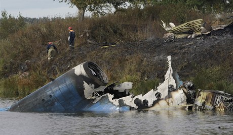 ást letadla Jak-42 skonila v ece Volze