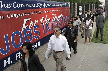 Ameriané hledají práci (ilustraní foto)