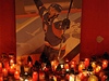 Fanouci v Trenín zápalili svíky na památku zesnulého Pavola Demitry