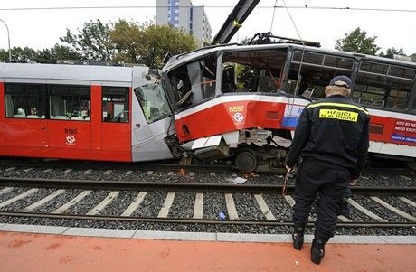 V Praze na Smíchov se srazily tramvaje (ilustraní foto)