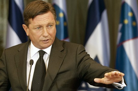 Slovinský premiér Borut Pahor