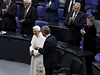Nmecký prezident Christian Wulff a Spolková snmovna vítají papee Benedikta XVI.