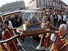 Svatováclavské relikvie budou vystaveny v krypt baziliky svatého Václava.