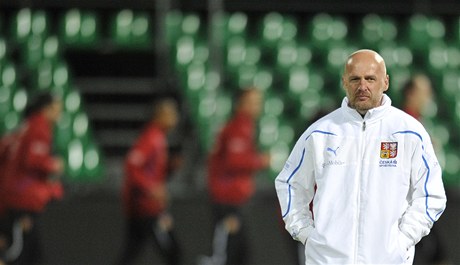 Trenér eských fotbalist Michal Bílek
