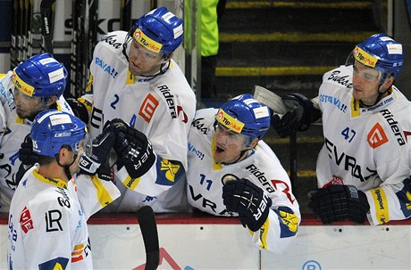 Hokejisté Vítkovic, za které hraje i australský talent Nathan Walker