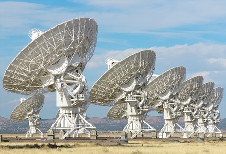 Jedna z nejznámjích astronomických observatoí svta - Very Large Array v Novém Mexiku 