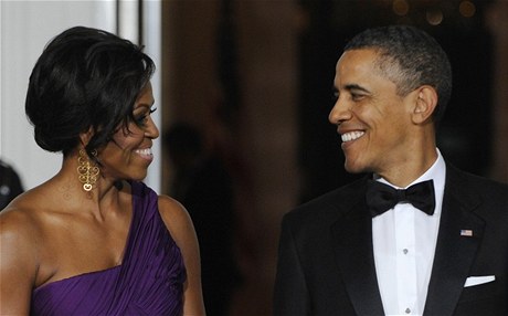 Michelle a Barack Obamovi