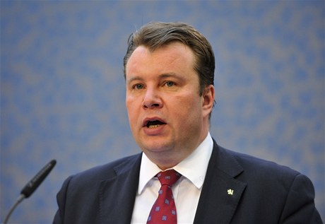 Mministr prmyslu a obchodu Martin Kocourek.