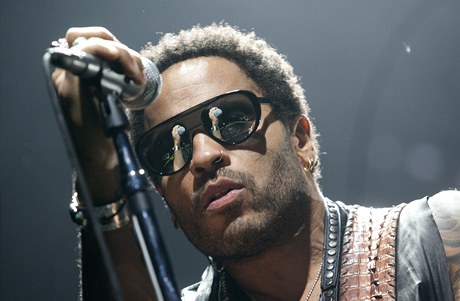 Americký rocker Lenny Kravitz vystoupil v praské O2 aren