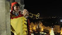 Slavnostní rozsvícení vánočního stromu na Staroměstském náměstí v Praze. | na serveru Lidovky.cz | aktuální zprávy