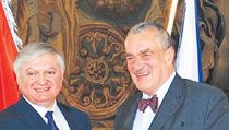 Edvard Nalbandjan s Karlem Schwarzenbergem | na serveru Lidovky.cz | aktuální zprávy