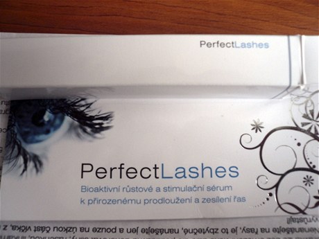 Ministerstvo zdravotnictví varuje ped pouíváním asenky Perfect Lashes.