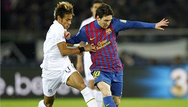 Lionel Messi (vpravo) a Neymar 