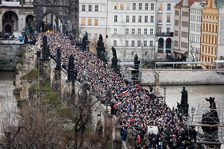 Smutení prvod z Praské kiovatky na Hradany