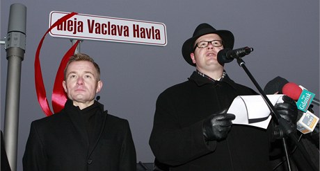 V severopolském Gdasku byla otevena tída Václava Havla.