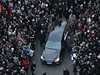 Tisíce lidí se pipojily ke smutenímu prvodu za rakví exprezidenta Václava Havla