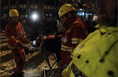 Hasii o Silvestru zasahovali také na Václavském námstí