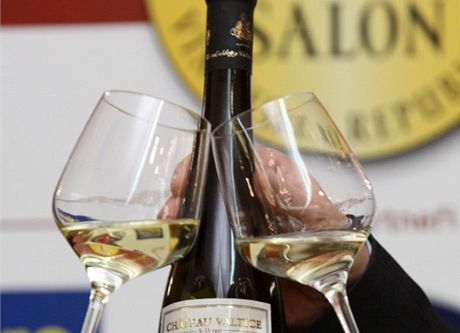 ampionem Salonu vín za rok 2012 je Ryzlink vlaský 2009, výbr z hrozn spolenosti Vinné sklepy Valtice (na snímku). 