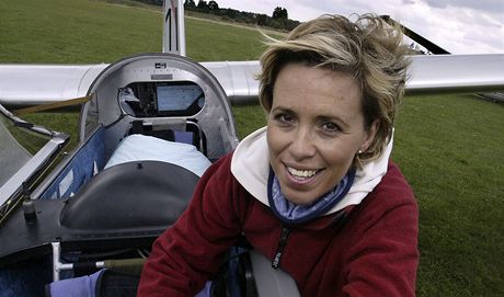 Meteoroloka Alena Zrybnick (archivn foto z roku 2005).