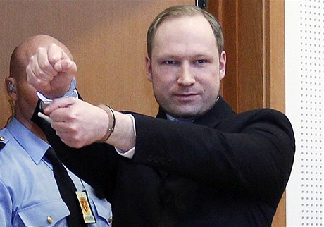 Anders Breivik u soudu