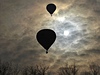 Vítr zanesl balony smrem na Kiany, Osenou a dál smrem na eský Dub nebo Hodkovice nad Mohelkou.