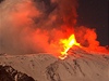 Etna je nejvyí inná sopka a druhá nejmohutnjí sopka v Evrop.