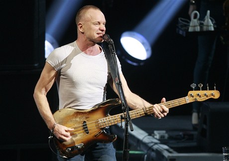 Sting na vyprodaném koncert v praském Kongresovém centru