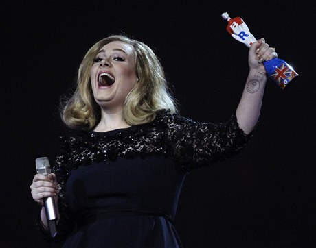 Adele na Brit Award.