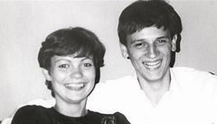 Radka Neasová se svým muem Petrem v roce 1984