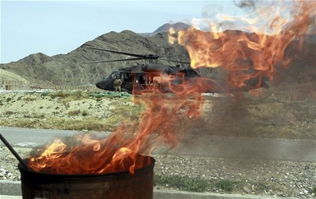 Americká základna v Afghánistánu (ilustraní foto)