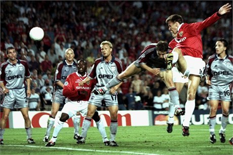 Manchester United - Bayern Mnichov 1999